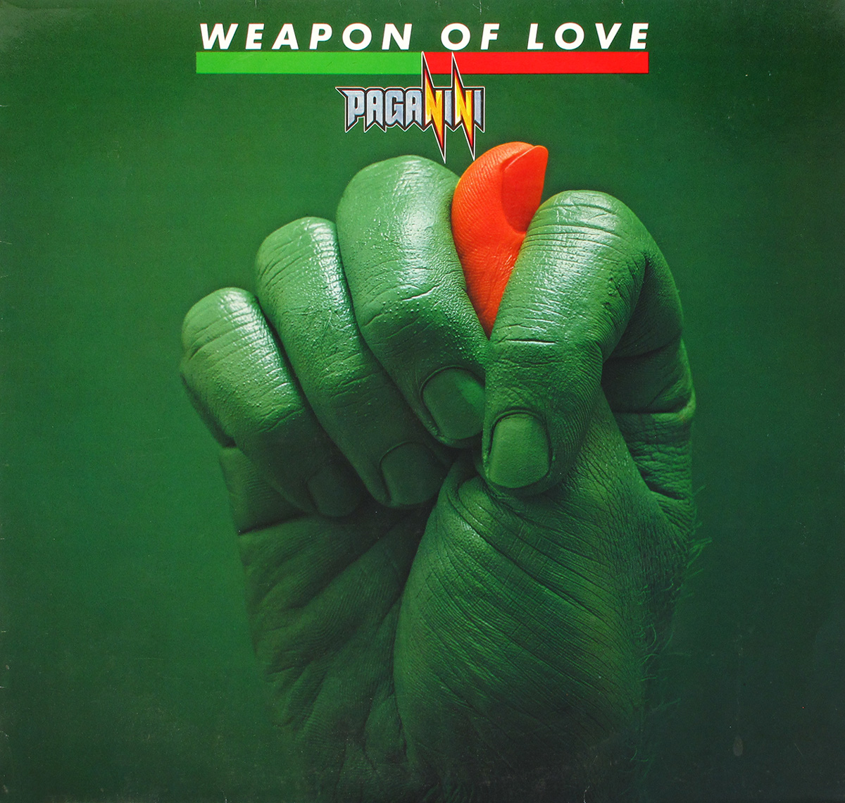 Front Cover Photo Of PAGANINI - Weapon Of Love
